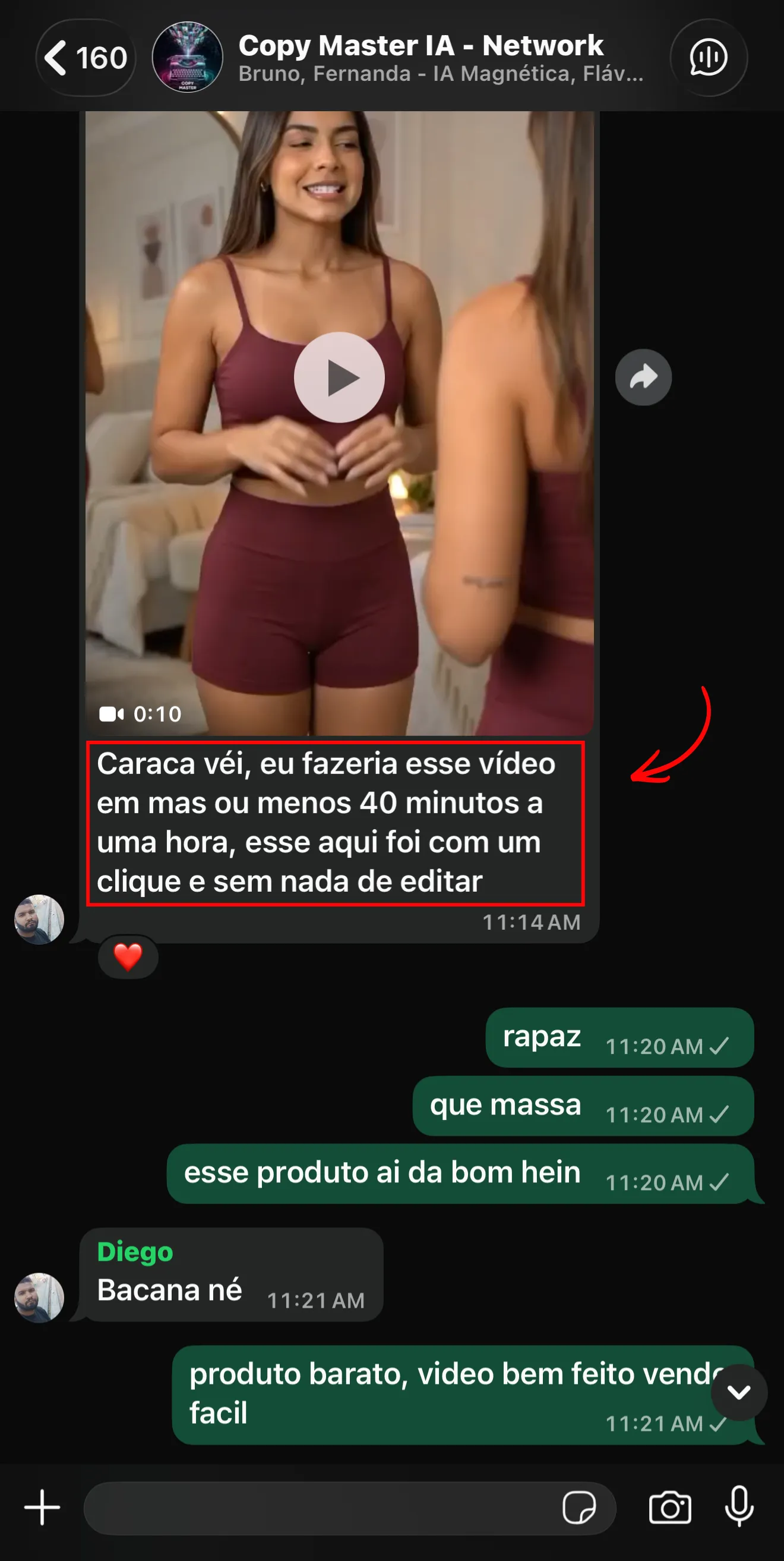 Feedback de aluno 5